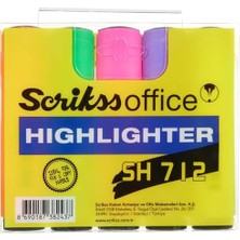 Storemax SH712 Fosforlu Kalem 5'li Blister Paket Karışık Renk