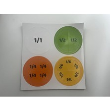 Storemax Hdg Mıknatıslı Kesir Eğitimi Öğrenme Seti