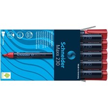 Storemax Alıcının Kalıcı Marker Maxx 133, Doldurulabilir, 1-3 mm Kırmızı