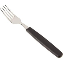 Storemax Sofra Çatal Bıçak Seti ile Biftek Bıçağı, Plastik, Siyah, 40 x 25 x 3 Cm, 12-Birim