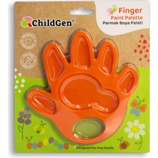 Storemax Parmak Boya Paleti Turuncu