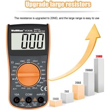 Storemax VC830L Ölçü Aleti Multimetre Avometre Büyük Ekran Vc A+ Series