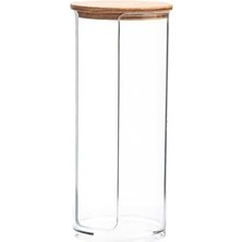 Storemax Ahşap Kapaklı Disk Pamukluk