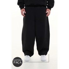 BSBSPOR Rahat Bol Içi Şardonlu Ayarlanabilir Lastikli Bol Paçalı Eşofman Altı Erkek / Kadın