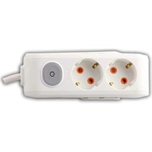 Storemax 2li Anahtar-Topraklı Kablo Ç.k 5mt Priz