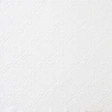 Storemax 148-32817 Victorian Teneke Tavan Boyanabilir Duvar Kağıdı, Beyaz