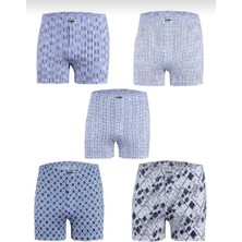 Yıldız 35 Erkek Emprime Desenli Penye Boxer 3 Adet
