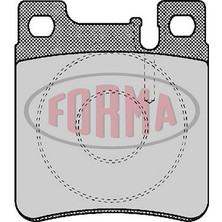 Rose Mercedes W140  Fren Balatası Ön 300/320 1991-94 WLF_WP8646