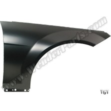 Rose Mercedes W204  Çamurluk Ön Sağ; Alüminyum - 2007-13 M A2048801418A