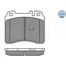 Rose Mercedes W124  Fren Balatası Ön 280>420 - MEY_0252115316