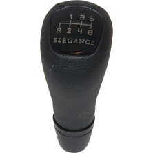 Rose Mercedes W202 W203 W210  Vites Topuzu -6 Ileri- Man.şanz; Siyah Suni Deri -Elegance- - M A2022672410