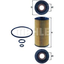 Rose Mercedes W210 W211 OM613 OM648 Yağ Filtresi - - - KHT_OX179D