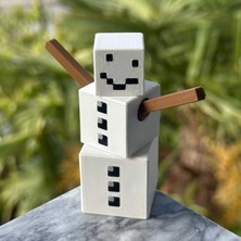 Snow Golem  Figürü – Koleksiyonluk Masa Üstü Dekor