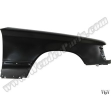 Rose Mercedes W124  Çamurluk Ön Sağ; Deliksiz, Sac - 1985-95 M N1248804818S