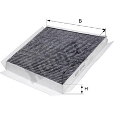 Rose Mercedes W203  Klima Filtresi Karbonlu - - HNG_E970LC