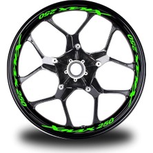 Xmax 250 Yazılı 16LI Jant Içi Yazı Sticker Etiket