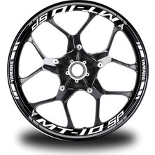 Gri Yamaha mt 10 Spjant Sticker Etiket