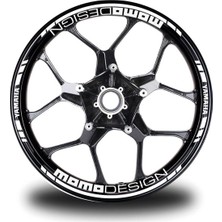 Beyaz Momodesing Jant Sticker Etiket