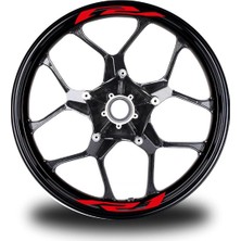 R1 Yazılı 8li Jant Içi Yazı Sticker Etiket