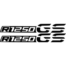 Bmw R1250 Gs Yazı Sticker Etiket Modeli