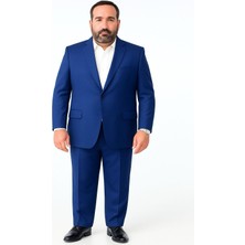 Plus Scorpion rkek Takım Elbise 4 Drop – Poliviskon Kumaş, Kısa ve Şişman Erkekler İçin Rahat Kalıp