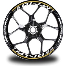 Gri Yamaha Fazer Takım Jant Sticker Etiket