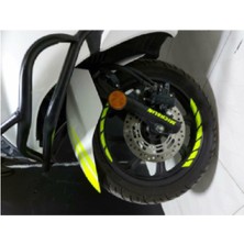 Honda Pcx Scooter Mıchelın Jant Sticker Modeli