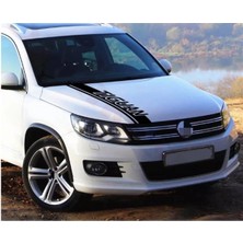 Volkswagen Tiguan Ön Kaput Sticker Etiket Modeli