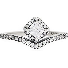 Celikchi Kadın Antik Renk Kare Taş Detay Gümüş Yüzük