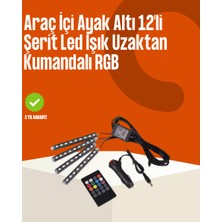 Rubby Kumandalı Araç LED Şerit Işıklar