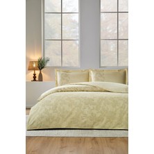 Özdilek Ranforce Çift Kişilik Nevresim Takımı Barocco Sarı