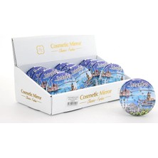 Just Cheap Store Taşlı Istanbul Tasarımı El Aynası Kalın Model 9
