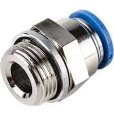 Expflex 1/2-12 mm Pnömatik Düz Rekor Fittings
