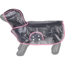 Köpek Yağmurluğu - Pembe - (X Small)