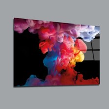 Glassual Art Çeşitli Renk Dumanı Renk Cümbüşü Cam Tablo PCT0184