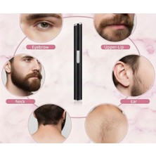 Eşya Dünyası Kaş ve Yüz Tüy Düzeltici Elektrikli Mini Tıraş Makinesi | Hassas Temizlik | Taşınabilir | Pilli