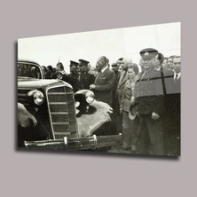 Glassual Art Atatürk 41 Atatürk ve Türkiye Cam Tablo PCT0542