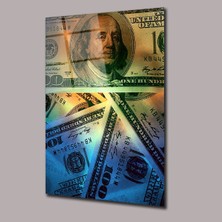 Yeşil Yarım Dolar Dolar Cam Tablo PCT0861