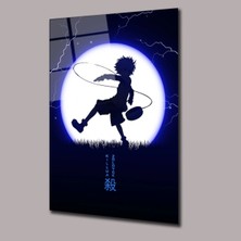 Glassual Art Killua Zoldyck Anime Cam Tablo PCT0454