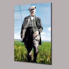 Glassual Art Atatürk 10 Atatürk ve Türkiye Cam Tablo PCT0506