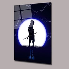 Glassual Art Sasuke Uchiha Anime Cam Tablo PCT0451