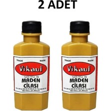 Vikaul Metal Parlatıcı / Maden Cilası, Kavil 100 gr Kavil 2 Adet