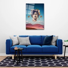 Glassual Art Doğa ve Antik Heykeller Cam Tablo PCT0418