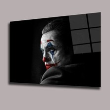 Glassual Art Joker Yan Görünüşü Sinema ve Ünlüler Cam Tablo PCT0869