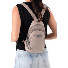 Rky Serenity Sanmorris Unisex Paraşüt Kumaş Suya Dayanıklı 3 Bölmeli Çapraz ve Sırtlık Askılı Body Bag