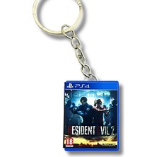 Cosmic Store Resident Evil 2 Ps4 Minyatür Oyun Kutusu Anahtarlık
