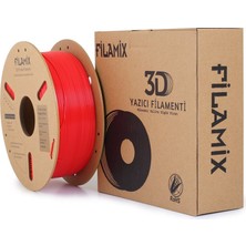 Filamix Hyper Pla Saf Kırmızı Filament 175MM - Yüksek Hızlı Baskı 1 kg