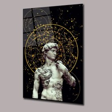 Dövemeli Davud Heykeli Heykeller Cam Tablo PCT0584