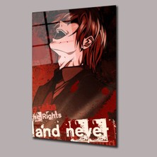 Glassual Art Yagami Light Anime Cam Tablo PCT0446