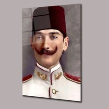 Glassual Art Atatürk 24 Atatürk ve Türkiye Cam Tablo PCT0520